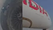Loose Wheel on Airport Tug Blamed for Air India A350 Engine Ingestion at Delhi Airport