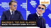Macron's €775 Sunglasses at Davos Trigger iVision's Record Stock Surge of 28%