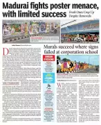 Madurai's Poster Menace Persists: ₹19K Fines, Weekly Drives Fail to Curb Defacement