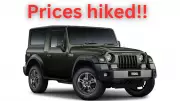 Mahindra Thar Price Hike: Most Variants Cost Rs 20,000 More Now