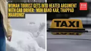 Manali Cab Dispute Goes Viral: Tourist-Driver Argument Over Payment Sparks Online Debate