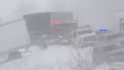 Massive 100-Vehicle Pileup in Michigan as Snowstorm Sweeps Across US