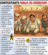 Nagpur Civic Polls: Candidates Walk 15km Daily in Endurance Test