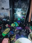 Namakkal House Fire: Electrical Short Circuit Destroys Home, 10 Lakh Worth Belongings Gutted
