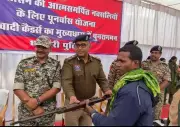Nine Maoists Surrender in Chhattisgarh, Including Key Leaders with Rs 47 Lakh Bounty