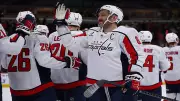 Ovechkin's 19th Goal Powers Capitals to 5-1 Road Win Over Blackhawks