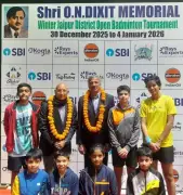 Padmaja Singh Shines at Jaipur Winter Badminton Championships with Double Gold