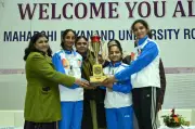 Panjab University Women's Tennis Team Clinches Silver at National Championship