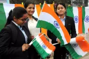 Patna Dons Tricolour Splendor Ahead of 77th Republic Day Celebrations