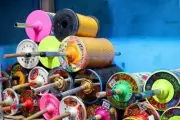Pithampur Police Seize 12 Rolls of Banned Chinese Manjha, Arrest Shopkeeper