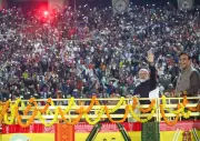 PM Modi Leads Massive Roadshow in Guwahati, Accuses Congress of Neglecting Assam