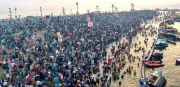 Prayagraj's Magh Mela Draws Record 8 Crore Pilgrims Amid Fog and Cold