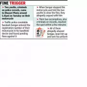 Pune Traffic Cop Assaulted by 4 Criminals at Dhayari Phata