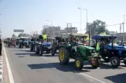 Punjab Farmers Stage Tractor Marches Against Electricity Amendment Bill