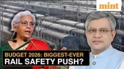 Rail Safety To Get Record ₹1.3 Lakh Crore In Budget 2026 Amid Rising Accident Concerns