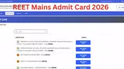 Rajasthan REET Mains Admit Card 2026 Released: Download Steps and Key Details