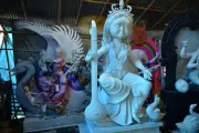 Ranchi Artisans Struggle with Rising Costs Ahead of Saraswati Puja