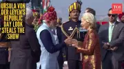 Republic Day 2026: Von der Leyen's Banarasi Silk Jacket Steals Fashion Spotlight