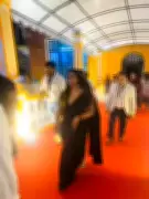 Ritabhari Chakraborty's Stunning Appearance at Cultural Event Captivates Audience