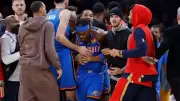 Rookie Fears Erupts in Post-Buzzer Brawl with Dort as Thunder Defeat Pelicans