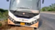 RTC Super Luxury Bus Crashes into Divider on NH-65 Near Hyderabad, 3 Injured