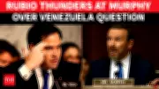Rubio's Sharp Retort to Murphy on Venezuela Fallout: 'What If Iranian Drones Target U.S.?