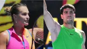 Sabalenka Battles Through Emotional Rollercoaster at Australian Open, Alcaraz Eyes Melbourne Breakthrough