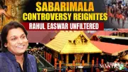 Sabarimala Row Flares Up Again: Rahul Easwar's Comments Ignite National Debate