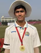 Sagar Virk's Century Steers Punjab to Lead in Cooch Behar U-19 Quarterfinal