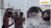 Shirtless Tourists in Himachal Trigger Civic Sense Debate After Viral Snow Videos