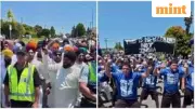 Sikh Nagar Kirtan in New Zealand Heckled by Right-Wing Group