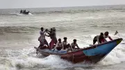 Sri Lankan Navy Arrests 7 Indian Fishermen for Alleged Poaching in Palk Strait