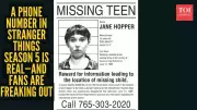 Stranger Things Season 5: Real Phone Number on Missing Poster Links Fans to Hawkins