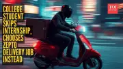 Student Chooses Zepto Delivery Over Internship, Sparks Debate on Education and Income