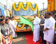 Sujana Foundation Launches Advanced Medical Vans in Vijayawada West
