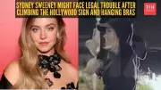 Sydney Sweeney Faces Legal Scrutiny Over Hollywood Sign Lingerie Stunt