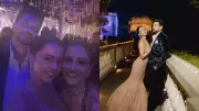 Tejasswi Prakash Attends Stebin Ben-Nupur Sanon Wedding with Karan Kundrra