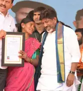 Telangana Deputy CM Announces 800 MW Plant, Distributes Indiramma Houses