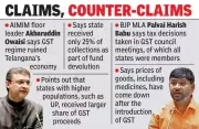 Telangana GST Bill Sparks Heated Clash: AIMIM vs BJP in Assembly