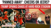 Trump Faces Loud Boos at College Football Championship in Miami