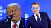 Trump Mocks Macron's Sunglasses at Davos, French President Cites Medical Reason