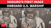 Trump Posts First Photo of Blindfolded Maduro on US Warship | Operation Details