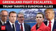 Trump Slaps 10% Tariffs on 8 European Allies Over Greenland Purchase Demand
