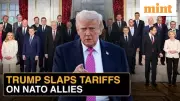 Trump Slaps 10% Tariffs on NATO Allies as Europe Supports Denmark in Greenland Row