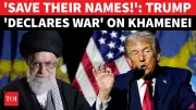 Trump Urges Iranians to Overthrow Khamenei, Warns of Severe Consequences