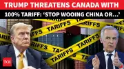Trump Warns Canada of 100% Tariffs Over China Trade After Carney's Beijing Visit