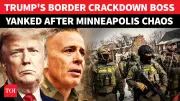 Trump's Border Crackdown in Disarray: Bovino Removed, White House Assumes Control of Minneapolis Operation