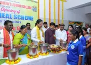 TTD Chairman Launches Midday Meal Scheme for 436 Students at Tirupati Women's College