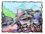 Two Killed in Tragic Van-Lorry Collision Near Vagaikulam Toll Plaza