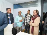 Union Minister Pralhad Joshi Discusses Renewable Energy Plans with MP Govt at WEF 2026